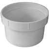 Canplas 414236BC Cleanout Body, 6 in, FNPT x Spigot, PVC, White