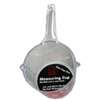 Chef Craft 20426 Measuring Cup, Metric Graduation, Plastic, Clear