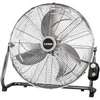 Lasko 2265 High-Velocity Fan, 120 V, 20 in Dia Blade, 3-Speed, 2785 cfm Air, Silver