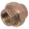 Anderson Metals 738104-12 Pipe Union, 3/4 in, FIPT, Red Brass, 200 psi Pressure