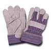 Diamondback SPAB Padded Gloves, For All Genders, One-Size, 10.25 in L, Shirred Wrist Cuff, 70% Leather & Fabric Back