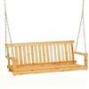 Seasonal Trends H-24 Porch Swing Seat, 48-3/4 in OAW, 17-3/4 in OAD, 21-1/2 in OAH, Fir Wood Frame