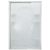Sterling 1500D-27S Shower Door, 24 to 27-1/2 in W, 65-1/2 in H, Tempered Glass, Textured Glass, Framed Frame