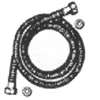 Plumb Pak PP828-47 Shower Hose, 84 in L Hose, Chrome-Plated