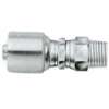 Gates MegaCrimp G25105-0806 Hose Coupling, 3/8 x 1/2 in Dia, 3.22 in, 3/8-18, Crimp x NPTF, Straight Angle, Steel, Zinc