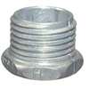 Halex 07012 Rigid Conduit Chase Nipple, 1-1/4 in, Zinc, Each