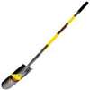 Structron S700 49736 Drain Spade, 6 in W Blade, 14 ga Gauge, Steel Blade, Fiberglass Handle, 48 in L Handle
