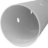 Charlotte Pipe PVC 30040P 0600 Perforated Pipe, 4 in, 10 ft L, PVC DWV, White