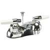 Boston Harbor JY-4212PLQ Lavatory Faucet, 1.5 gpm, 2-Handle, Chrome Plated, Lever Handle