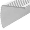 Frost King H4128FS6 Stair Edging, 72 in L, 1-1/8 in W, Aluminum, Silver, Satin