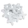Vulcan MJ-T80806-3L Tile Spacer, 3/8 in Thick, Cross, Plastic