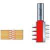 Freud 99-037 Router Bit, 1-3/8 in Dia Cutter, 3 in OAL, 1/2 in Dia Shank, Carbide