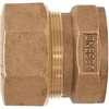 Legend T-4355NL Series 313-174NL Pipe Coupling, 3/4 in, Compression x FNPT, Bronze, 100 psi Pressure