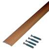 M-D 46244 Multi-Floor Transition, 72 in L, 1-1/2 in W, Aluminum, Beech