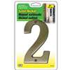 NUMBER HOUSE 2 SB 5IN SAT NKL - Case of 3