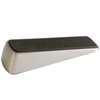 Shepherd Hardware 3314 Wedge Door Stop, Rubber, Satin Nickel