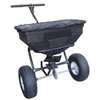 Vulcan YTL31515 Broadcast Spreader, 12 ft W Spread, 125 lb Capacity, Steel Frame, Poly Hopper, Black Hopper