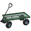 Landscapers Select YTL22114 Garden Cart, 600 lb, Steel Deck, 4 -Wheel, 10 in Wheel, Pneumatic Wheel, Comfort Grip Handle