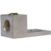 Gardner Bender GTA-2 Mechanical Lug, 14 to 10 AWG Wire, 3/8 in Stud, Aluminum Contact