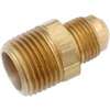 Anderson Metals 754048-0808 Connector, 1/2 in, Flare x MPT, Brass