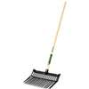 Landscapers Select 34622 Bedding Fork, Polycarbonate 16 in wide Tine, Wood Handle, 54 in L Handle