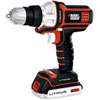 Black+Decker BDCDMT120C Drill/Driver, Battery Included, 3/8 in Chuck, Keyless Chuck, 20 V