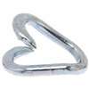 Campbell T5950724 Lap Link, 5/16 x 1-1/2 in Trade, 700 lb Working Load, Steel, Zinc