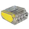 Gardner Bender PushGard 19-PC4 Wire Connector, 22 to 12 AWG Wire, Copper Contact, Polycarbonate Housing Material