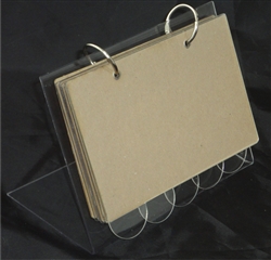 Acrylic Recipe Stand 4"x6" Kit