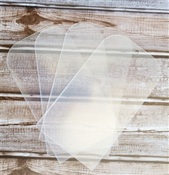 Acrylic Rounded Tags