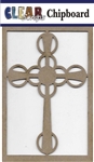 Celtic Cross Chipboard Embellishments