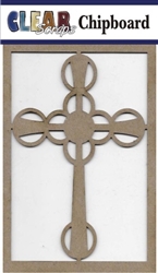 Celtic Cross Chipboard Embellishments