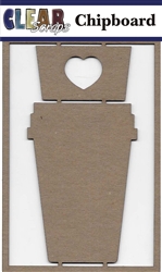 Coffee Mug  Chipboard Embellishments