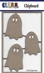 Ghost Chipboard Embellishments