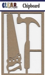 Hammer Set Chipboard Embellishments