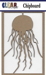 Jellyfish Chipboard Embellishments