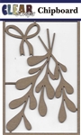 Mistletoe  Chipboard Embellishments