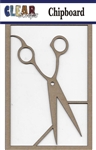 Scissors Chipboard Embellishment