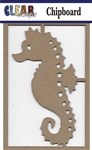 Seahorse Chipboard Embellishments