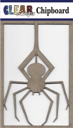 Spider Chipboard Embellishments