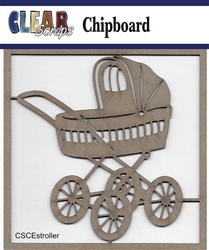 Stroller Chipboard Embellishments