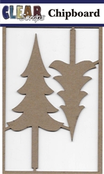 Tall Trees Chipboard Embellishments