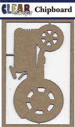 tractor  Chipboard Embellishments