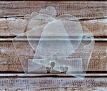 Hearts Acrylic Dividers 3pk