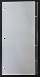 Acrylic TAB Slimline 5.5"x11"
