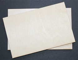 Blank Wood Card