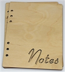 Notes 6X8 Wood Album