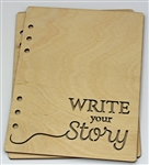 Write your Story 6X8 Wood Album