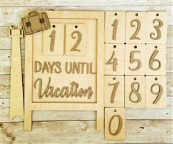 Advent Vacation Countdown Kit