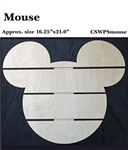 Mouse DIY Pallet Shape